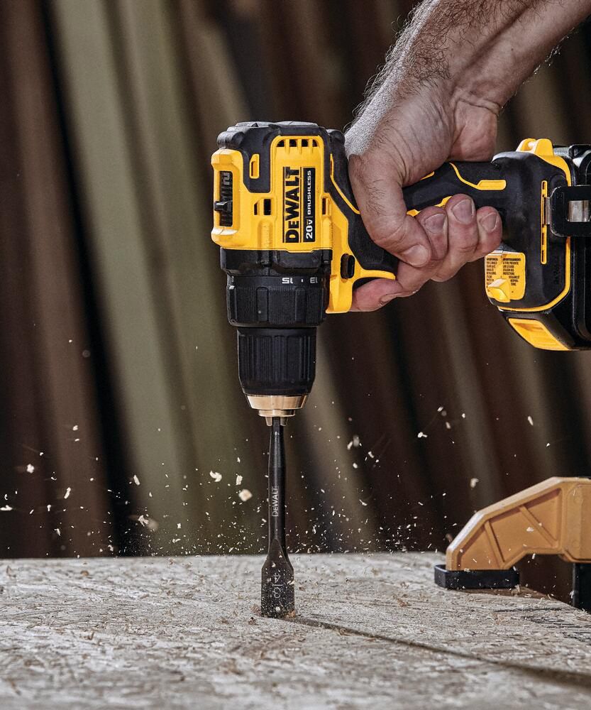 DEWALT Drill Kit, Cordless, 1/2 in Chuck Size 499M05DCD708C2 Grainger