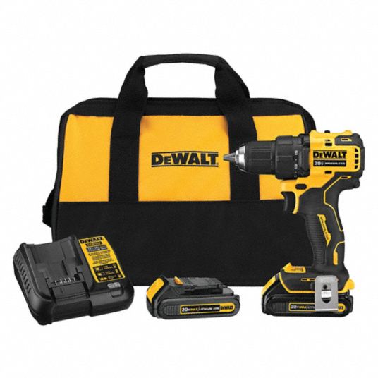 DEWALT 20V DC Compact Drill Kit 499M05 DCD708C2 Grainger