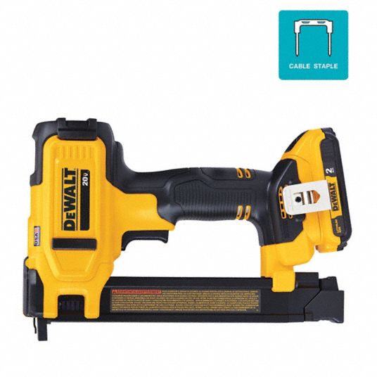 Dewalt staple deals gun 20v