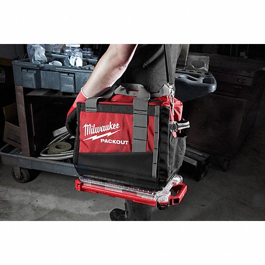 Red for sale online Milwaukee 48-22-8436 5-Compartment PACKOUT Compact Low-Profile Tool Organizer 