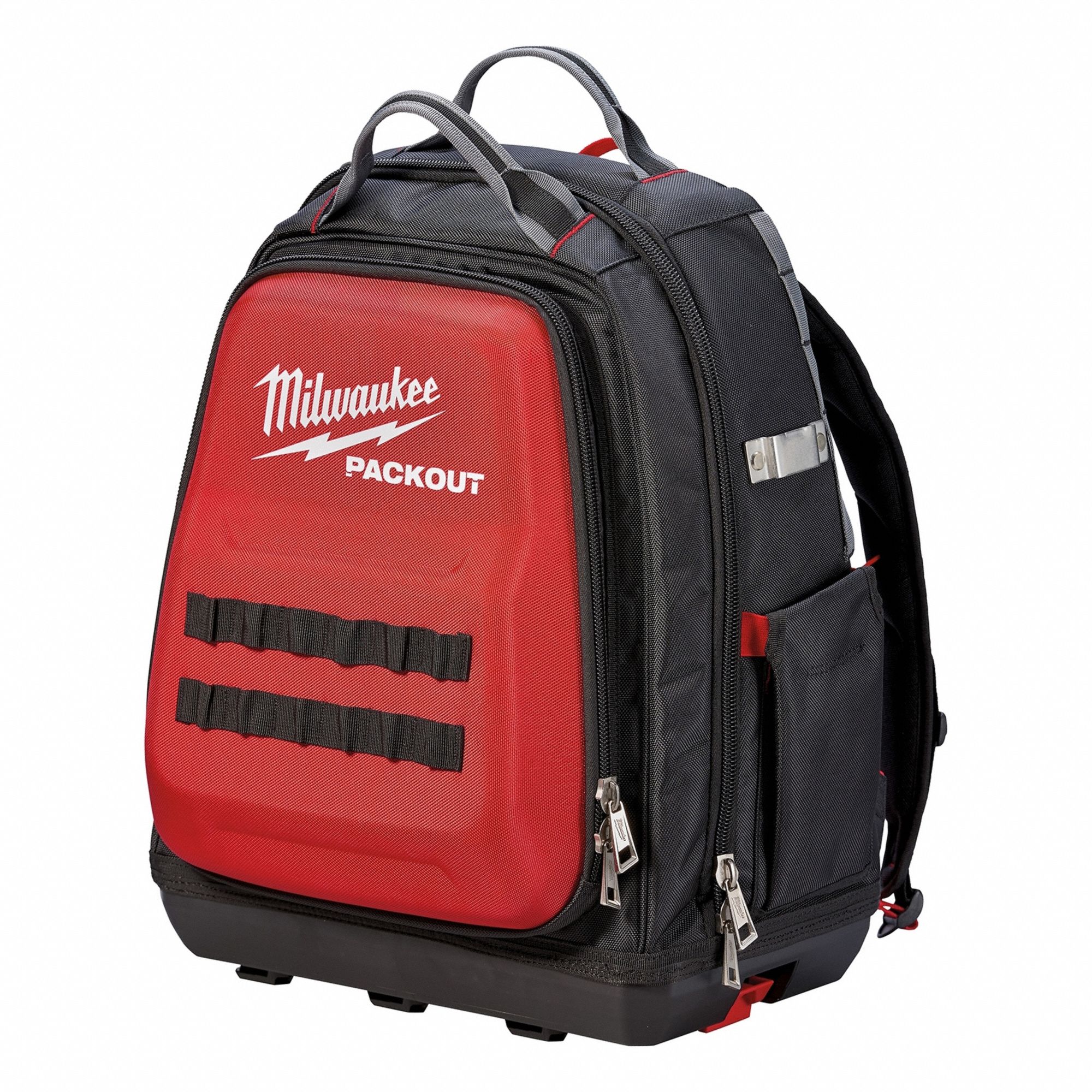 PACKOUT BACKPACK, 48 POCKETS, RED, 15 X 20 X 11 1/2 IN, BALLISTIC, POLYESTER