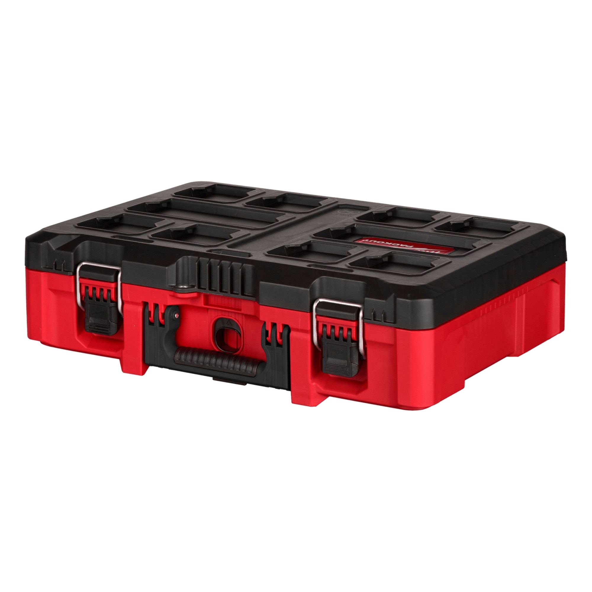 TOOL CASE, FOR PACKOUT COMPONENTS, WITH FOAM INSERT, RED, 20 19/32 IN L, PLASTIC