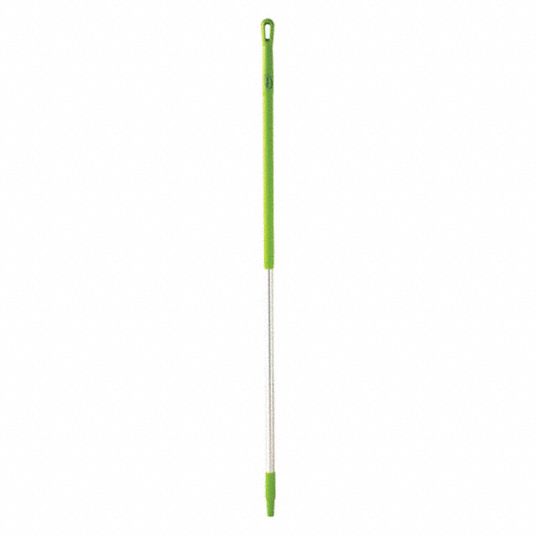 VIKAN, Threaded, Aluminum, Broom Handle 499M70293777 Grainger