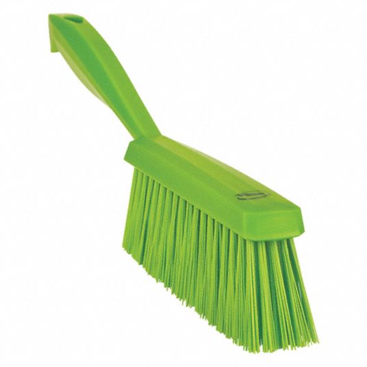 Vikan | Ultra-Slim Cleaning Brush with Long Handle Green