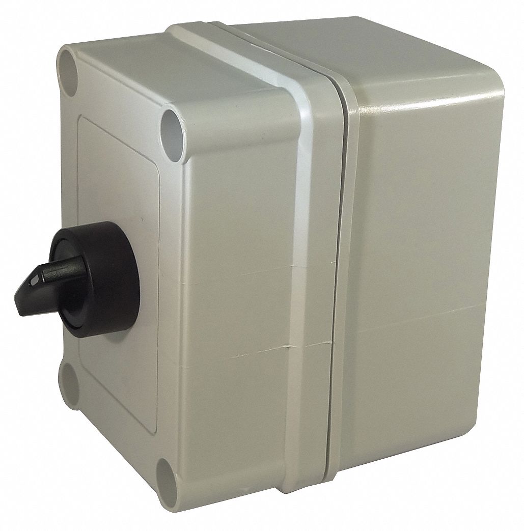 HOFFMAN, Selector Switch, 0 Pilot Lights, Selector Switch Control