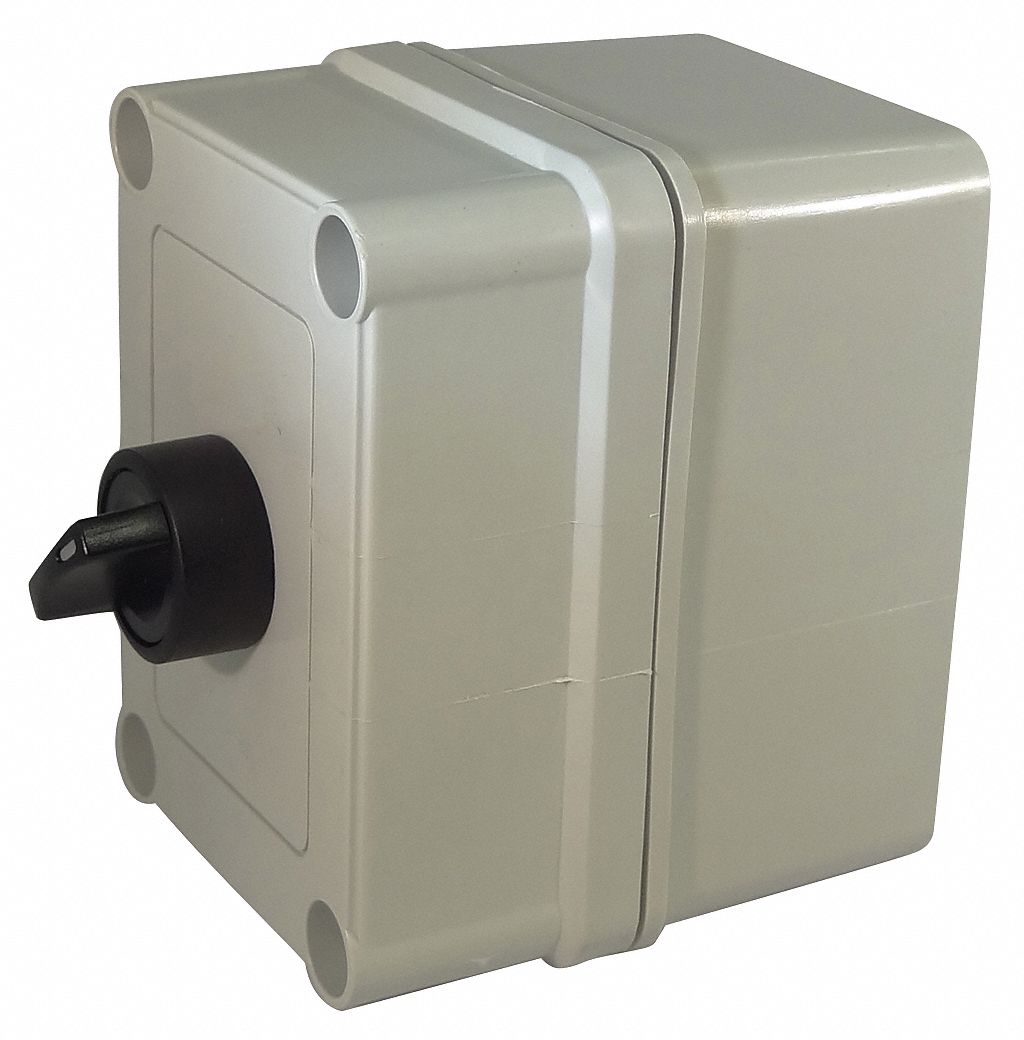 GE Selector Switch Control Station, 2NO, Hand/Off/Auto, Selector Switch