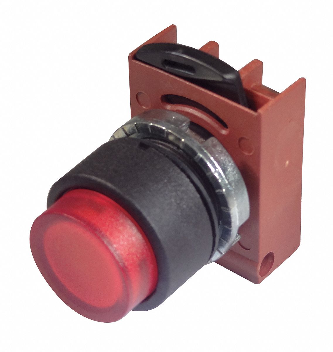 ABB Push Button Operator 22 mm Size, Momentary Push, Yellow, 12/13/3/1