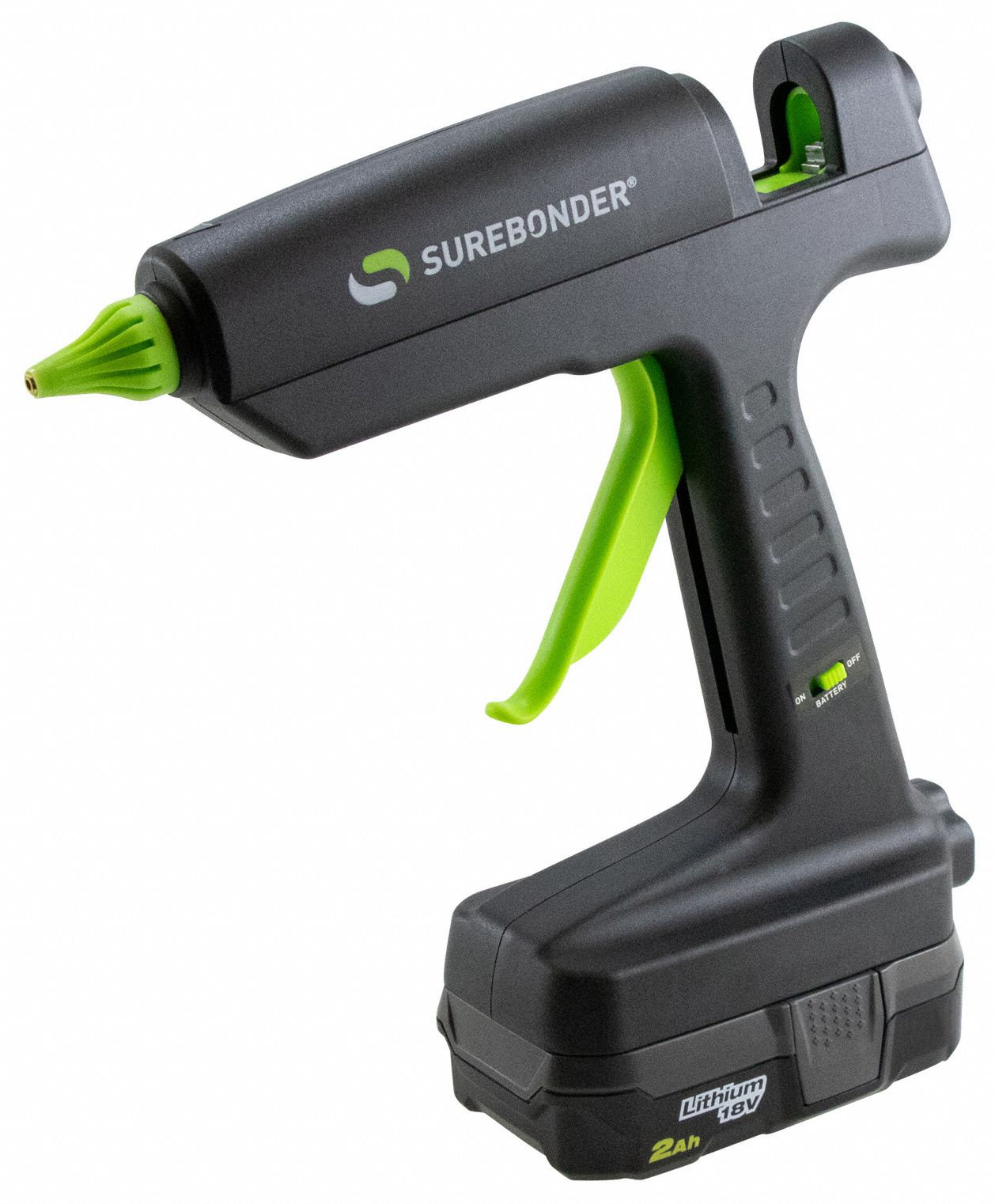 SUREBONDER Hybrid-120KIT GlueGun,FingerTrig,HybridCorded/Cordless 49AC26