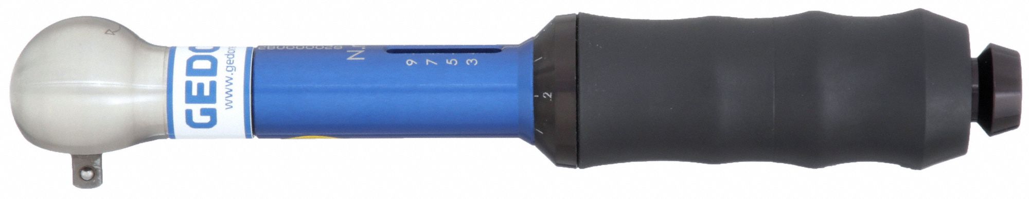 Micrometer Torque Wrench: Newton-Meter, 1/4 in Drive Size, 2 N-m to 10 N-m