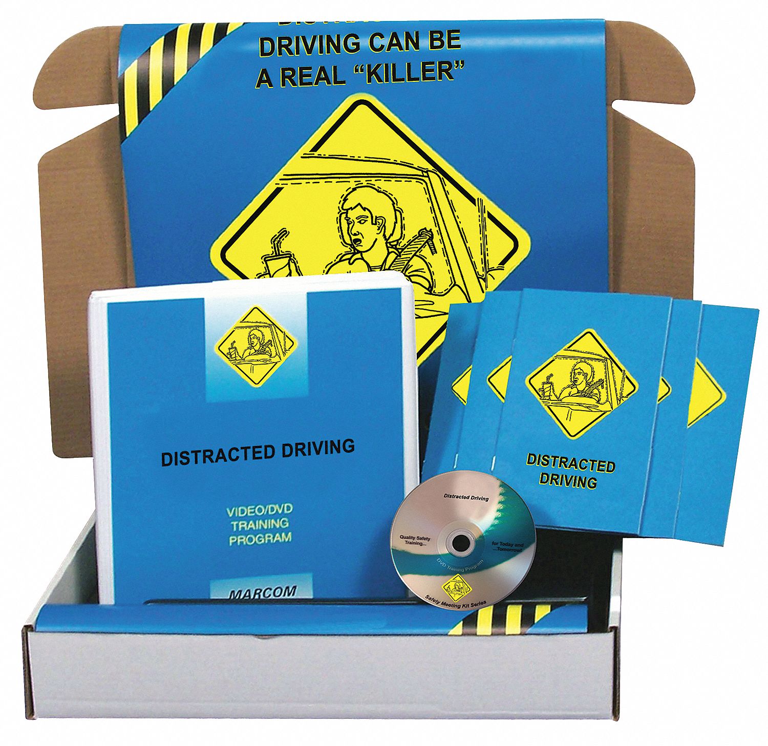 Training Kit: Driving Safety, Distracted Driving, (30) Booklets/(5) Posters/DVD