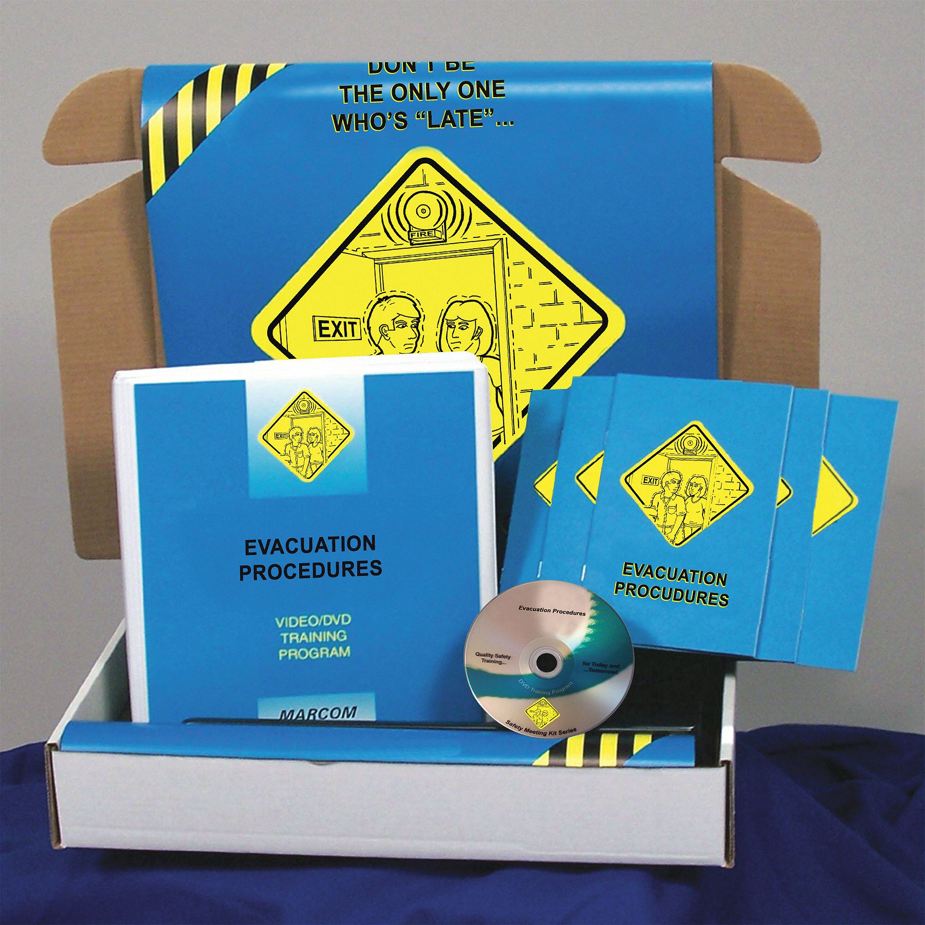 Evacuation Procedures, (30) Booklet/(5) Posters/DVD, Safety