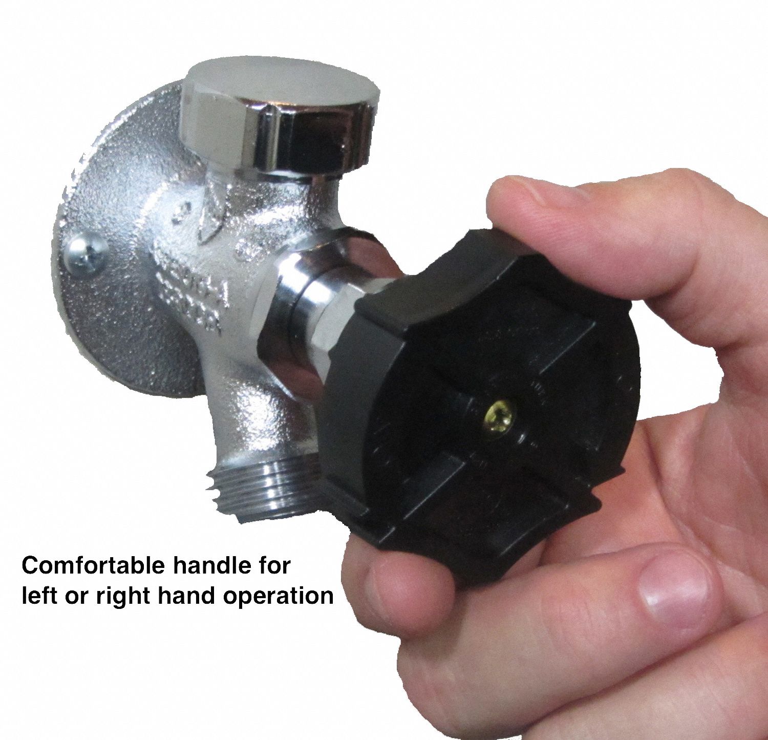 QUARTER BALL 14 inL Brass Ball Valve Frost Proof Sillcock, ABS Handle