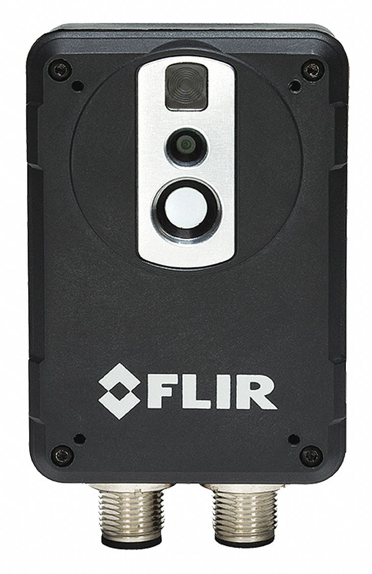 FLIR Infrared Camera: High Temp/Low Temp, 9 Hz Frame Rate, 0.3 MP Visual  Light Resolution, Adj, 1.00