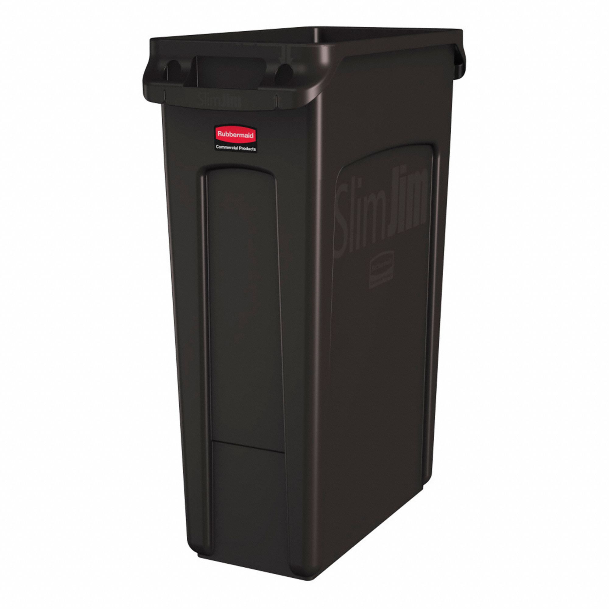 UTILITY CONTAINER,23 GAL,PLASTIC,BROWN