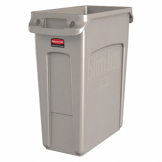 RUBBERMAID COMMERCIAL PRODUCTS, Slim Jim®, Rectangular RUBBERMAID COMMERCIAL PRODUCTS, Slim Jim®, Rectangular