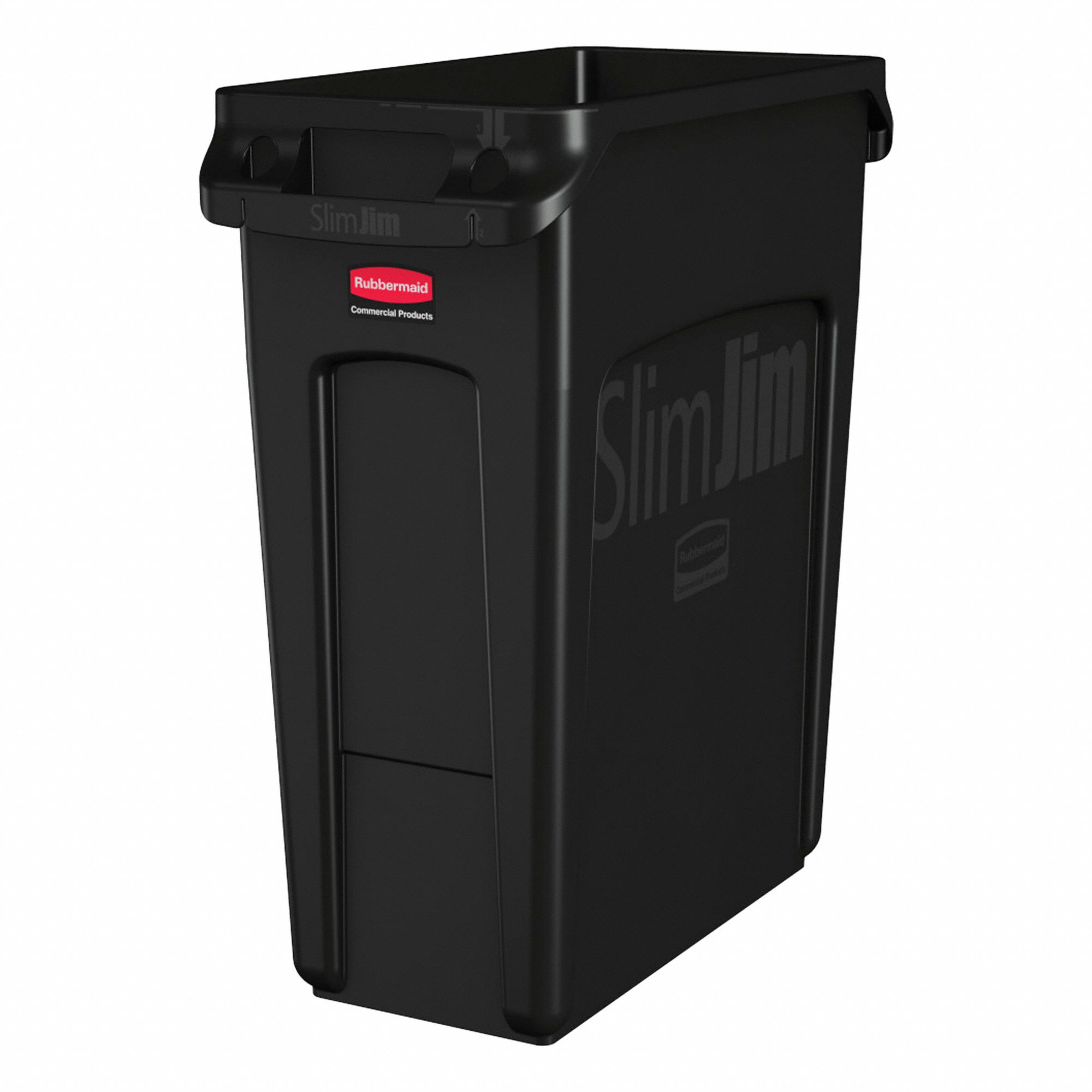 UTILITY CONTAINER,16 GAL,PLASTIC,BLACK