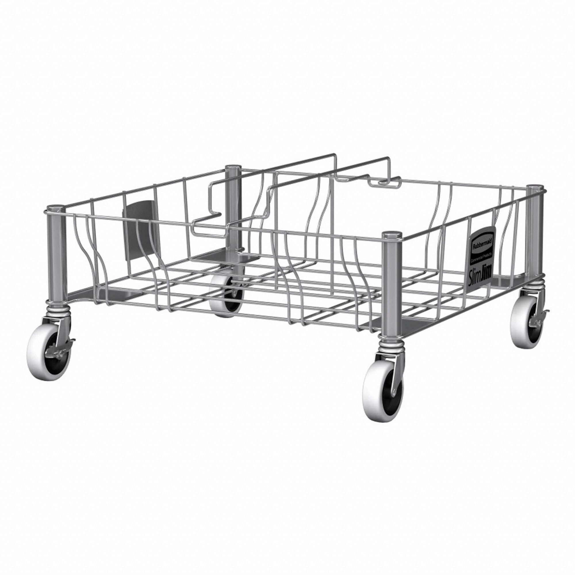 CONTAINER DOLLY,200 LB.,DOUBLE,9