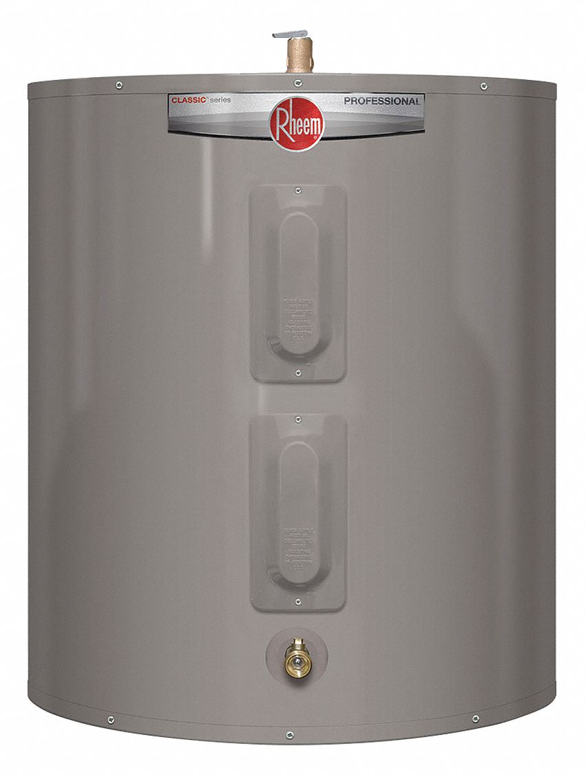 RHEEM, 240V AC, 47 gal, Electric Water Heater 49AJ61PROE47 S2 RH95