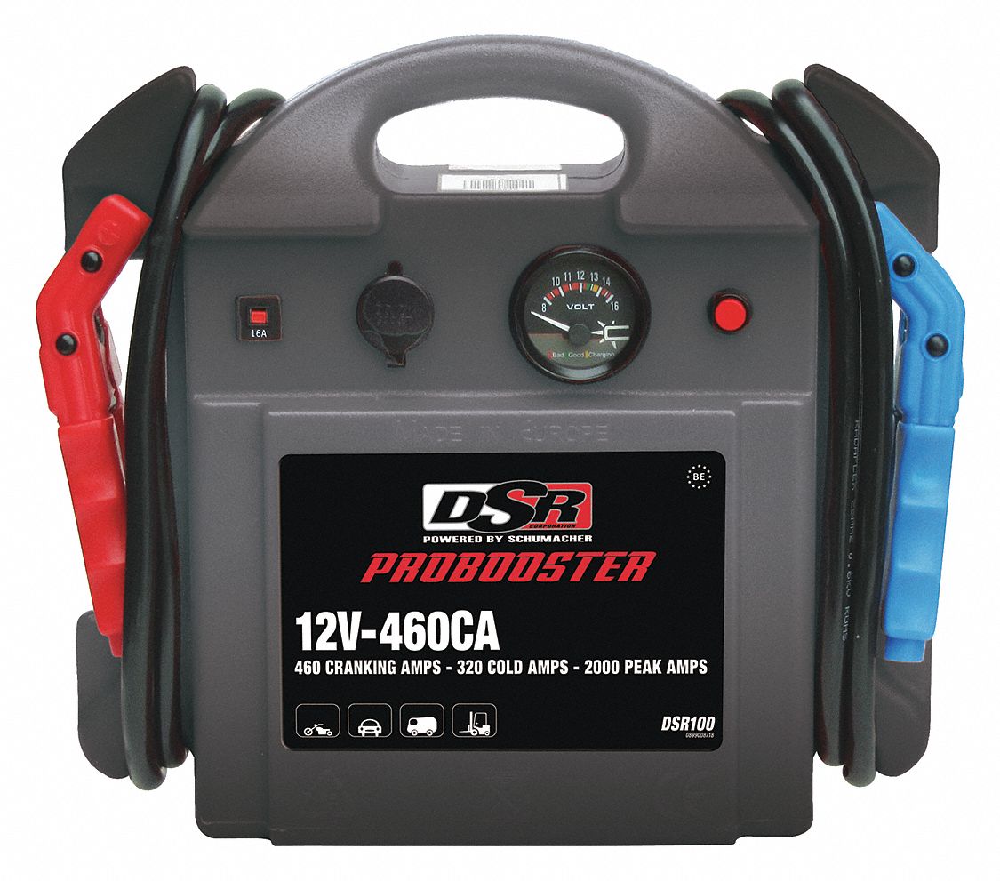 DSR PROSERIES Automatic Probooster Jump Starter, For Battery Voltage 12