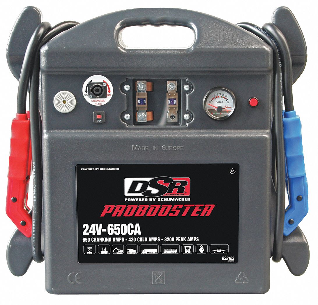 Schumacher Electric Jump Starter 24v 650ca Portable Power And Jump Starters Scedsr102 Dsr102 Grainger Canada