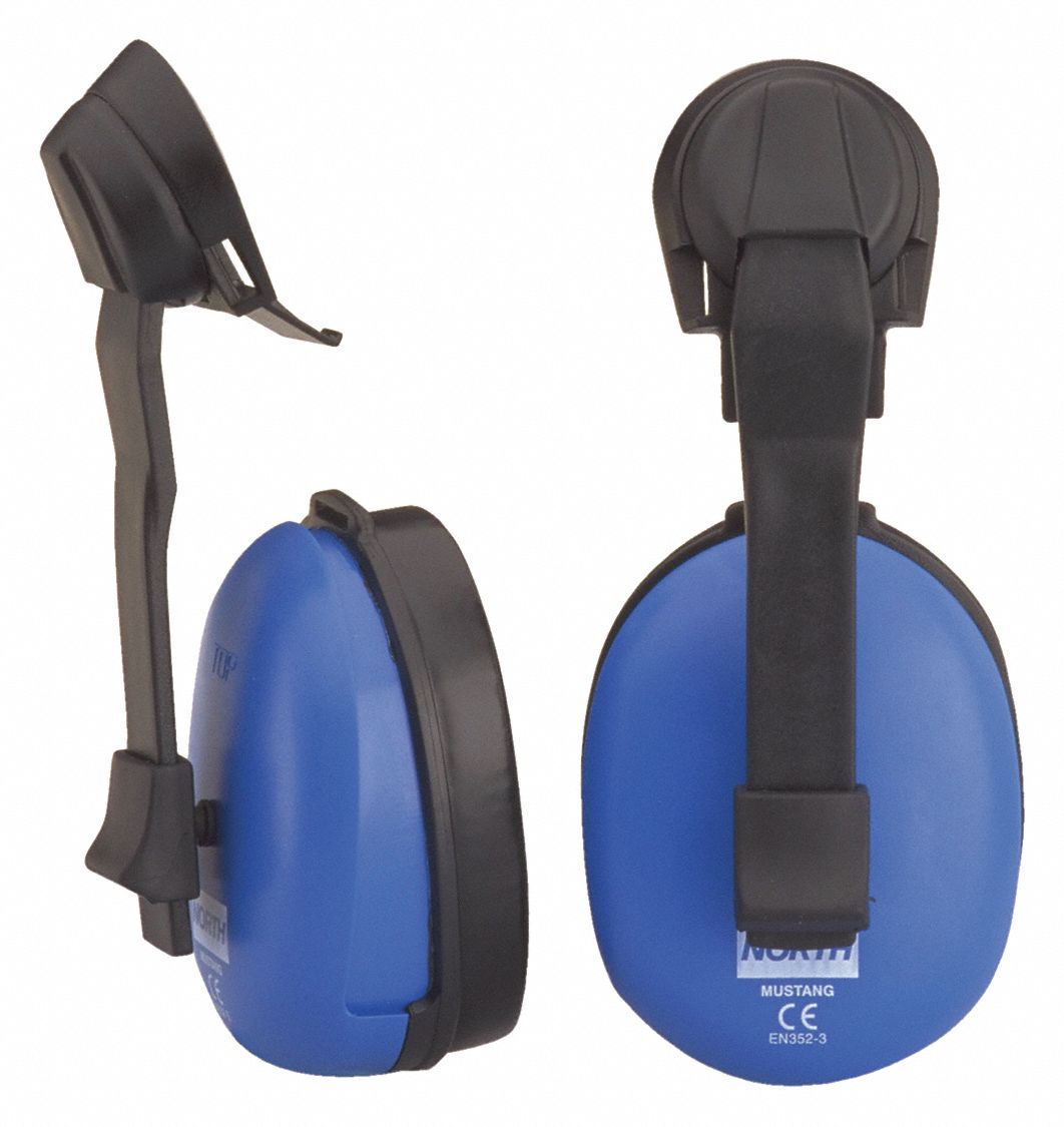 HONEYWELL HOWARD LEIGHT, Hard HatMounted Earmuff, Passive, Ear Muffs 49AK33EM4157HL Grainger