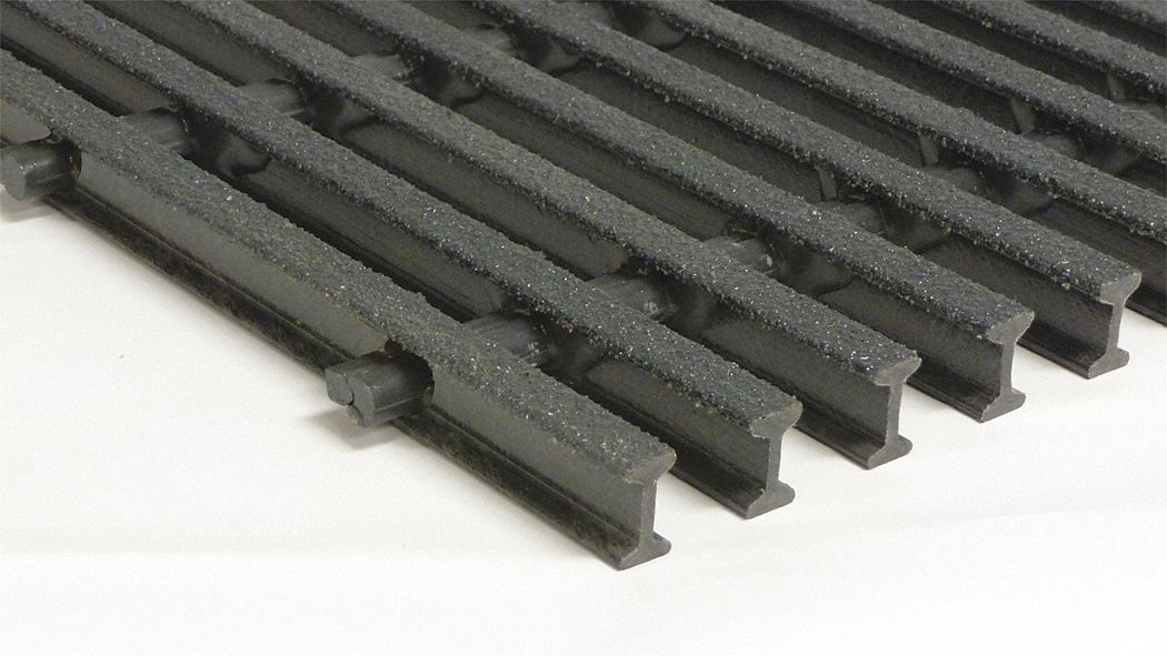 Fiberglass Pultruded Grating: Structural Grating, 36 in x 10 ft Nominal Size (WxL)
