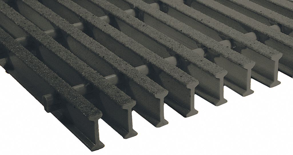 FIBERGRATE I6015,VEFR,DARK GREY,5 FT X 12 FT - Fiberglass Grating ...