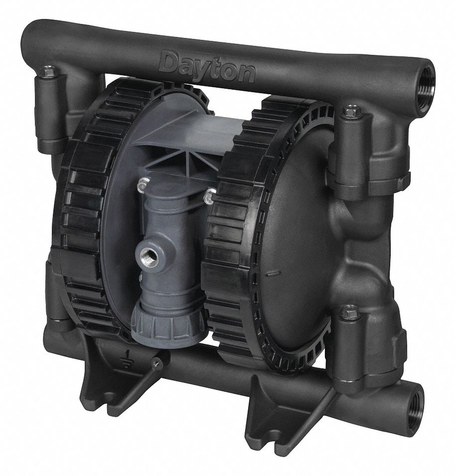 DAYTON, Air, Aluminum, Double Diaphragm Pump 49AV4549AV45 Grainger