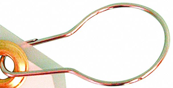 Snap Hook Loop: Snap Hook Loop, 2 13/16 in Lg, 1/2 in Opening Size, 2 13/16 in Inside Dia., Steel