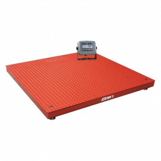 B-TEK, 500 lb Wt Capacity, 24 in Weighing Surface Dp, Bench Scale -  49AX51