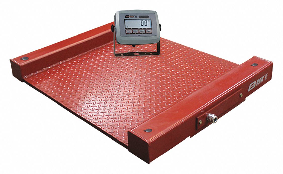 B-TEK Floor Scale, Package Weighing, Digital Scale Display, Weighing ...