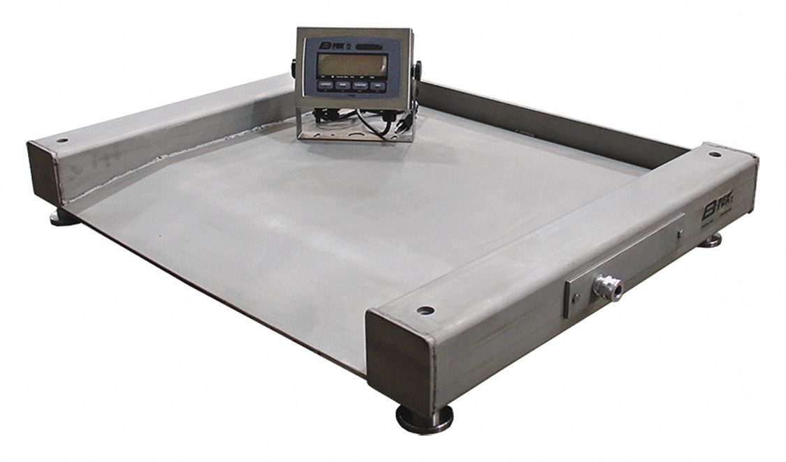 BTEK Floor Scale, Package Weighing, Digital Scale Display, Weighing