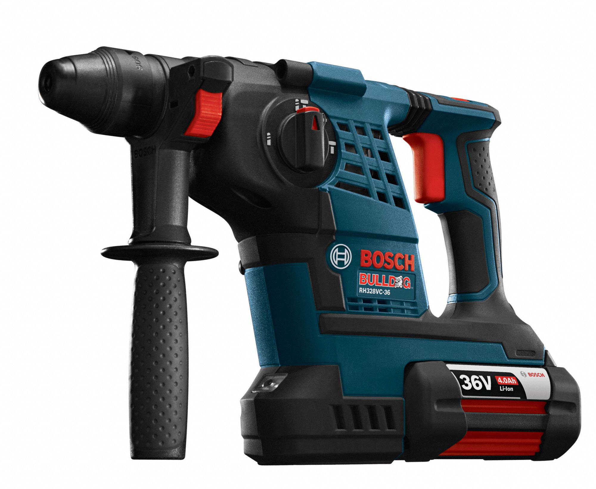 BOSCH Cordless Rotary Hammer, 36.0 V Voltage, 0 to 4100 Blows per ...