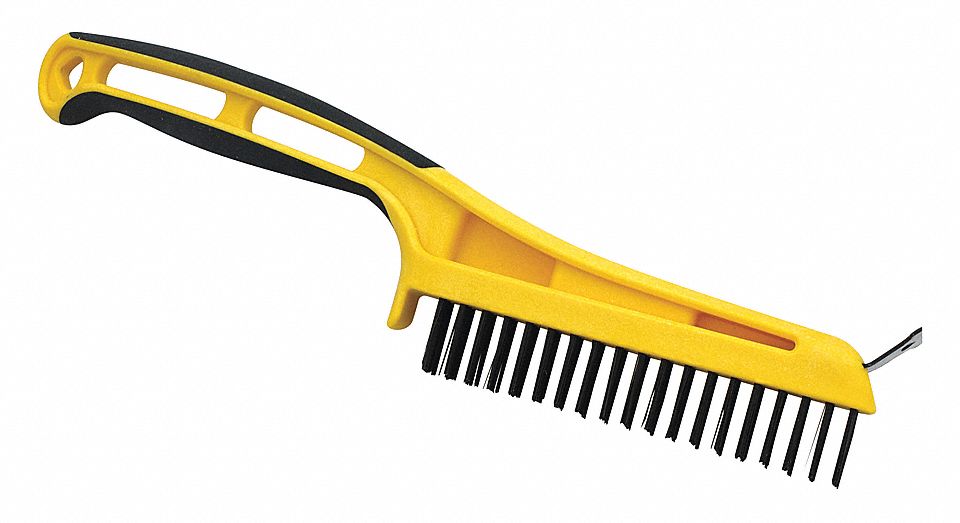 BROSSE ACIER MANCHE LONG SURMOULE