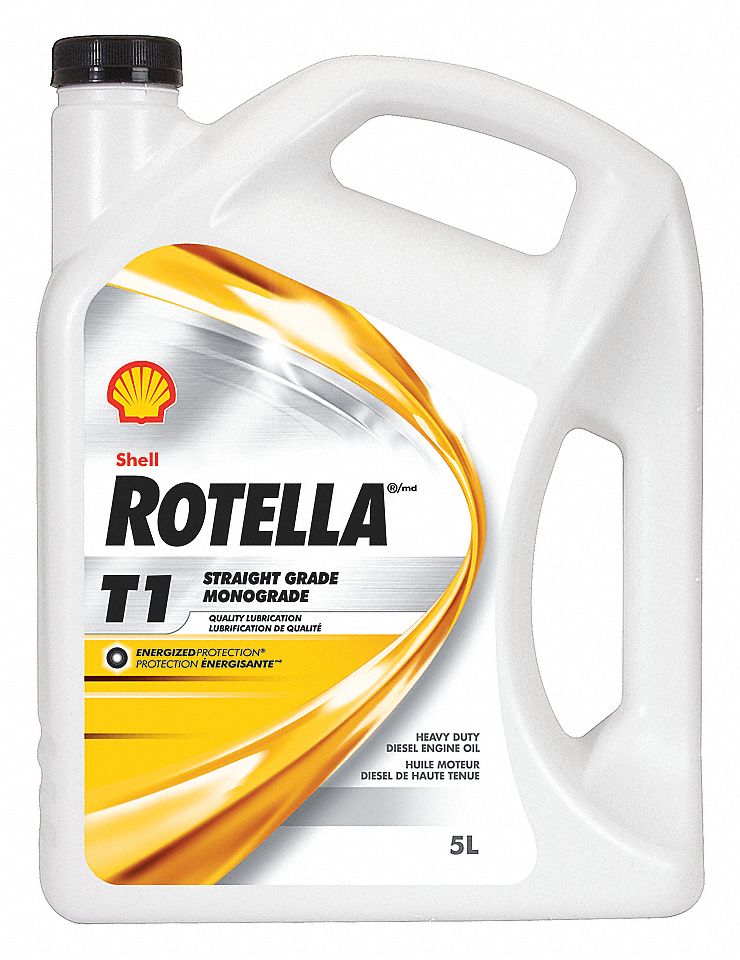 SHELL ROTELLA T1 40 STRAIGHT GRADE (5L) - Engine and Motor Oils ...