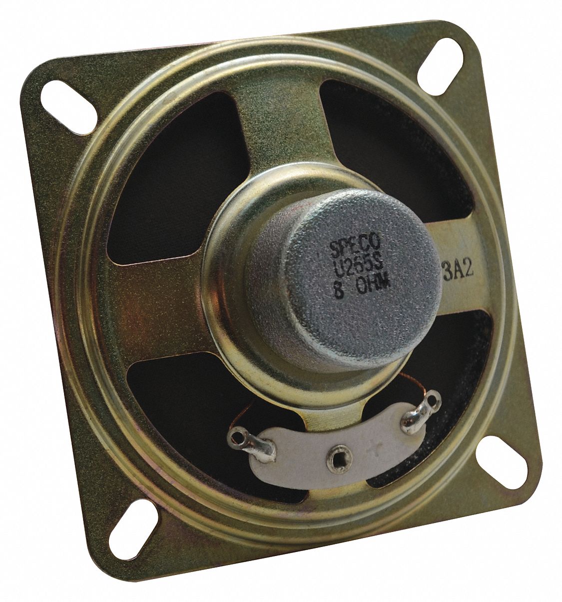 Speaker: Powered, 2-Way, 8 ohm Impedance, 2 1/2 in Overall Wd, 1 in Overall Dp