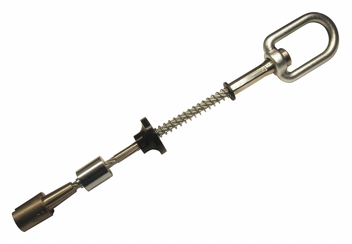 FALLTECH Concrete Anchor, Wedge, Aluminum, Stainless Steel, DrillIn