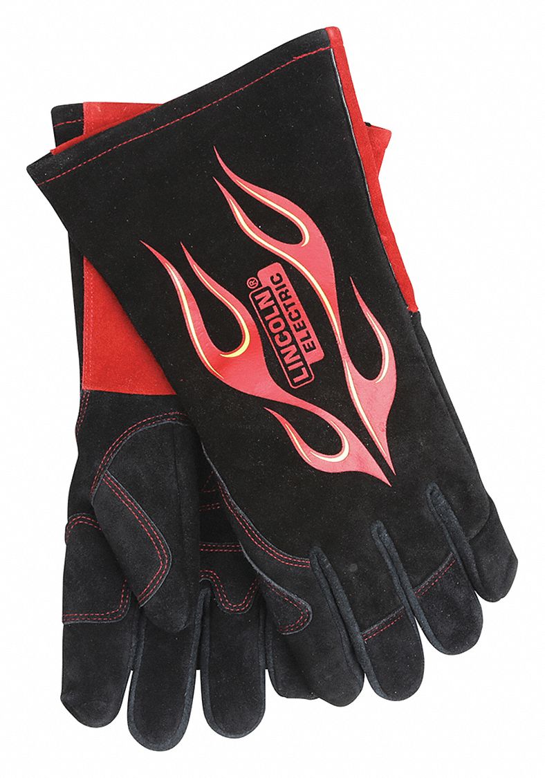 LINCOLN ELECTRIC KH783 Welding Gloves,MIG/Stick,133/4",L,PR eBay