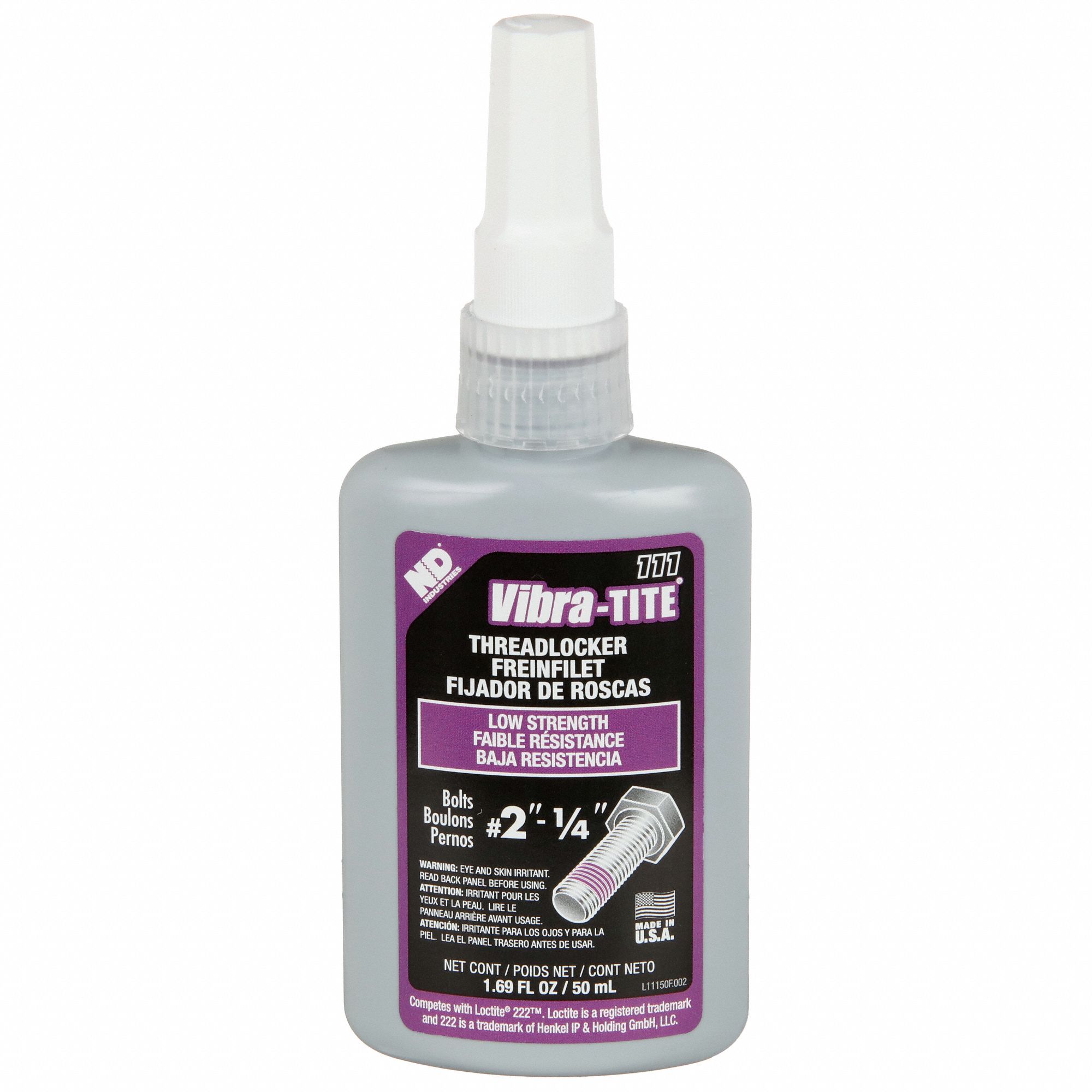 VIBRATITE, 111, Purple, LowStrength Threadlocker 49CE7211150