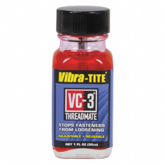 VIBRA-TITE, VC-3, Red, Reusable Threadlocker - 49CE95|21330 - Grainger