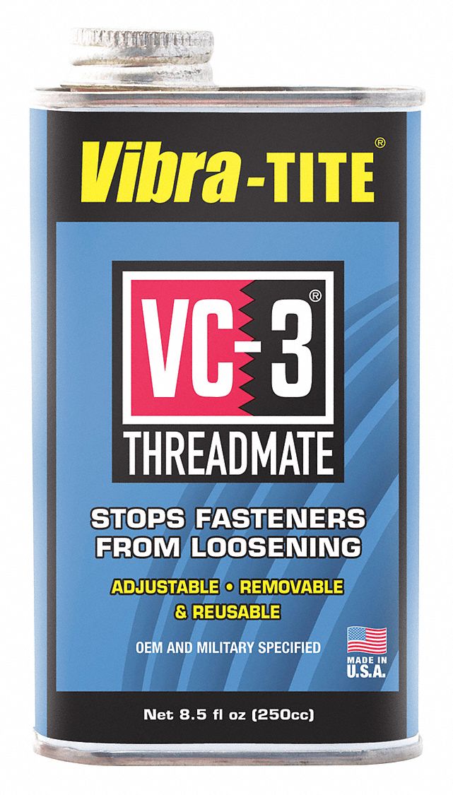 VIBRATITE, VC3, Red, Reusable Threadlocker 49CF0221325 Grainger