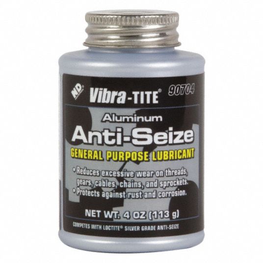 General Purpose AntiSeize, 4 oz, Paste, 9070, 65°F, 1800°F Grainger