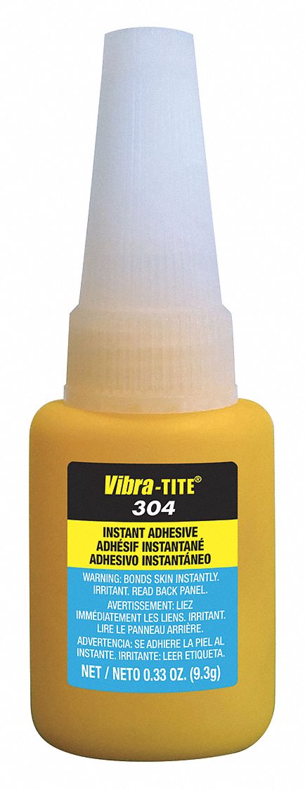 VIBRA-TITE, 304, Gen Purpose, Instant Adhesive - 49CG27|30410 - Grainger