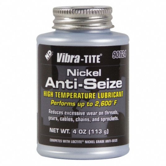 General Purpose AntiSeize, 4 oz, Paste, 9072, 65°F, 2600°F Grainger