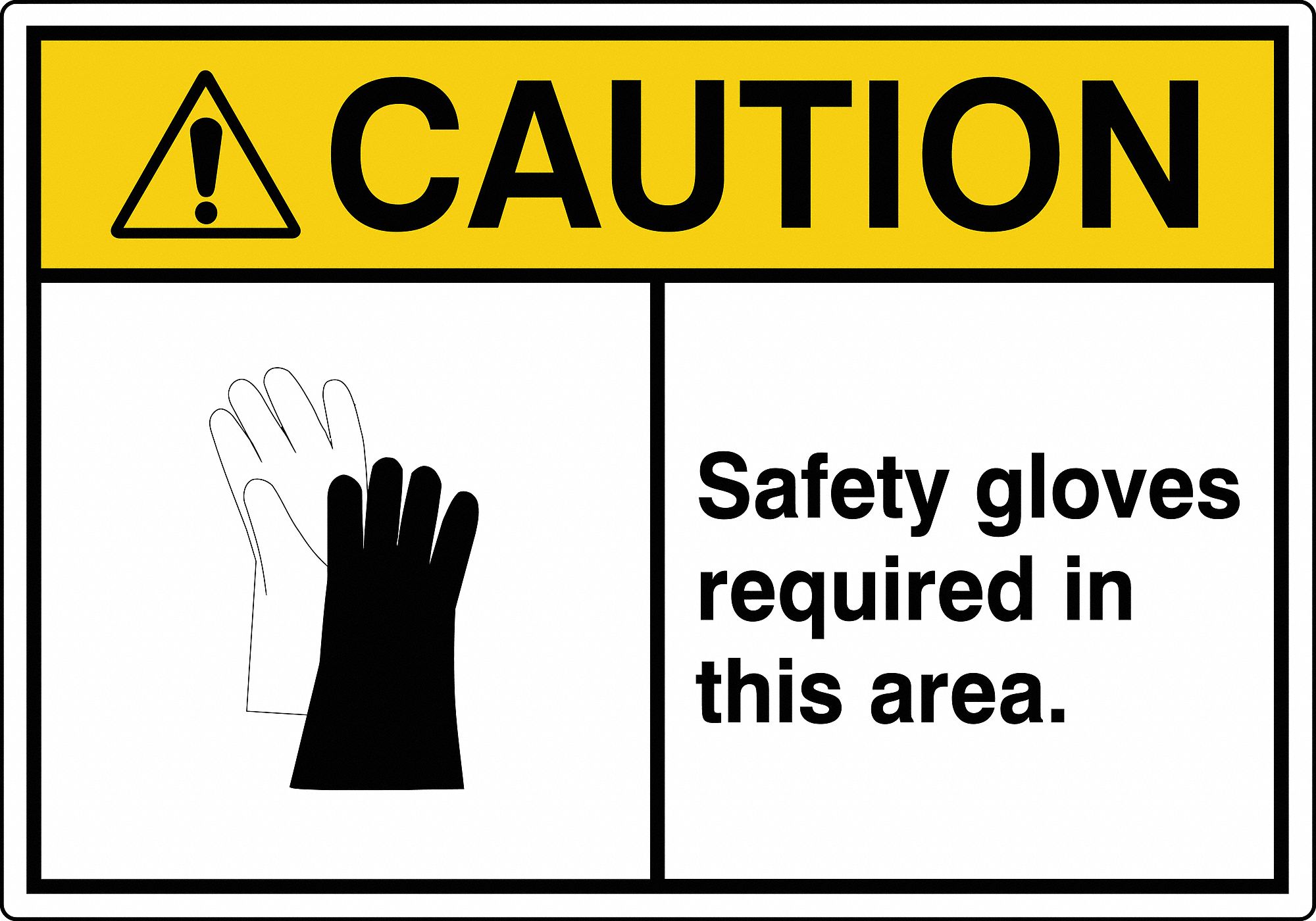 Label: Polyester, Adhesive Sign Mounting, 3 1/2 in x 5 in Nominal Sign Size, 0.005 in Thick, 5 PK