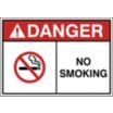 Danger: No Smoking Signs
