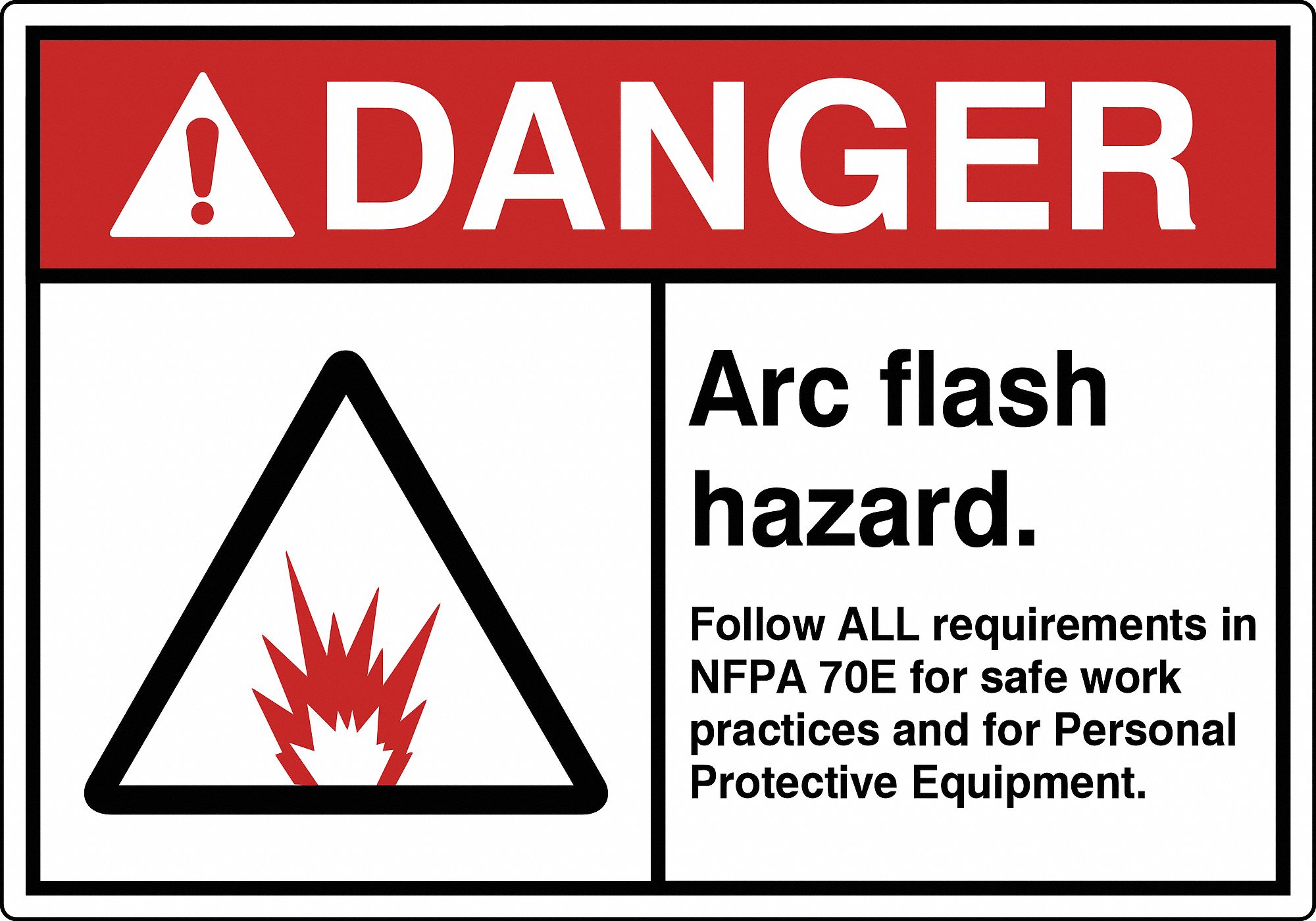 Label: Polyester, Adhesive Sign Mounting, 3 1/2 in x 5 in Nominal Sign Size, 0.005 in Thick, 5 PK