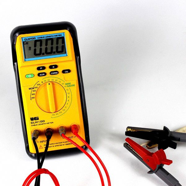 UEI TEST INSTRUMENTS Cable Length Meter, Measures ft., m - 49CK77 ...