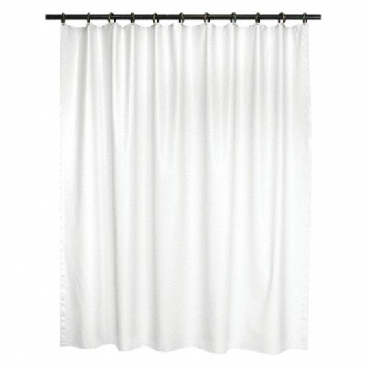 ABILITY ONE, 7230-00-247-1280, Vinyl, Shower Curtain - 49CK99|7230-00 ...