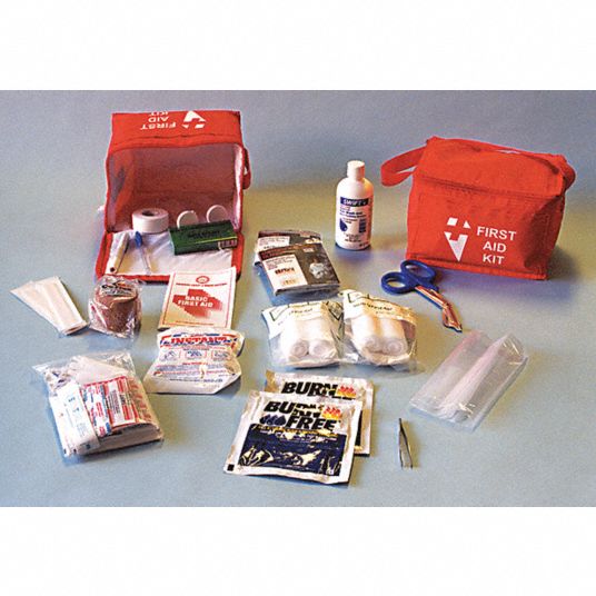 ABILITY ONE First Aid Kit: Gen Purpose, 15 People Served per Kit, ANSI Std  Not ANSI Compliant
